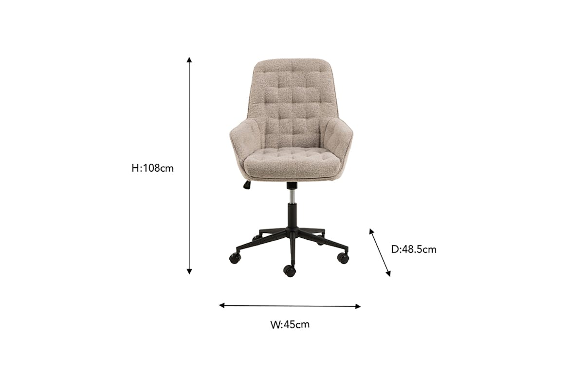 Tokyo Office Chair | Beige-3