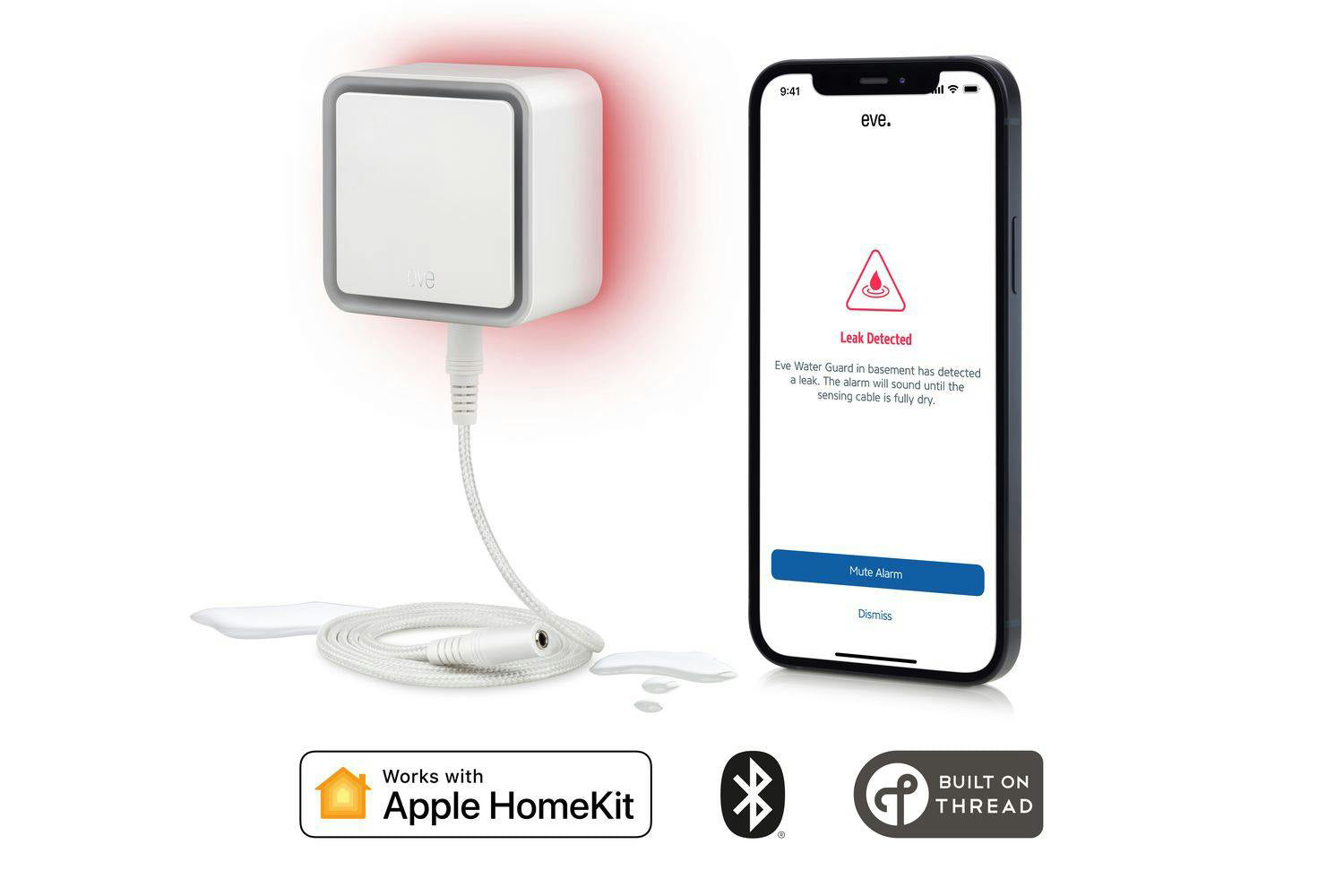Eve Water Guard Connected Water Leak Detector-3