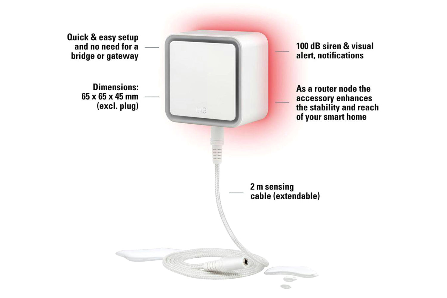 Eve Water Guard Connected Water Leak Detector-4