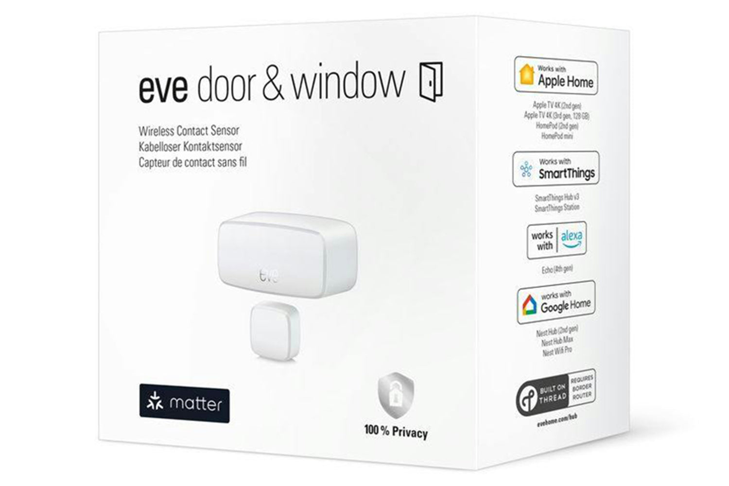 Eve Door & Window Wireless Contact Sensor-4