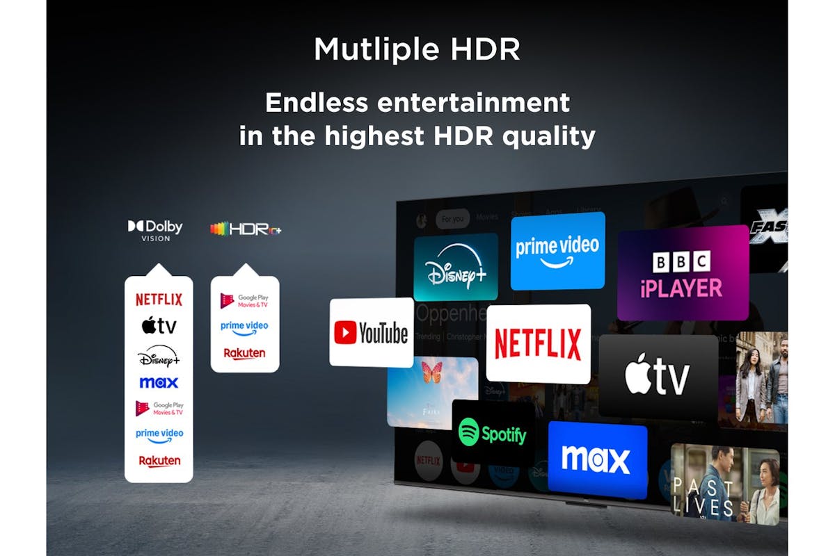 TCL C6K 50'' QLED 4K Ultra HD Mini LED Smart TV | 50C6K-10
