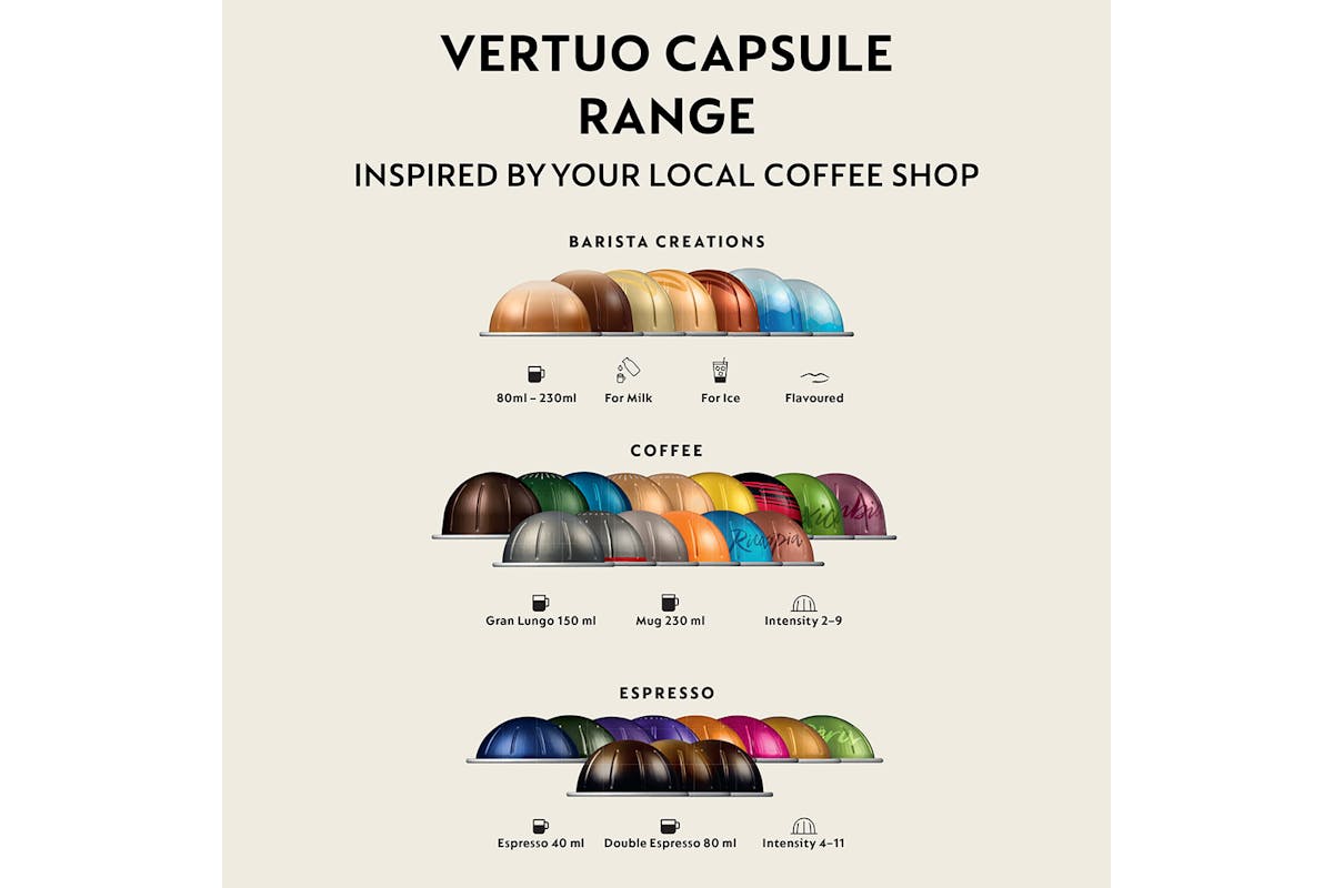 Nespresso Vertuo Pop, White, By Krups | XN920140-10