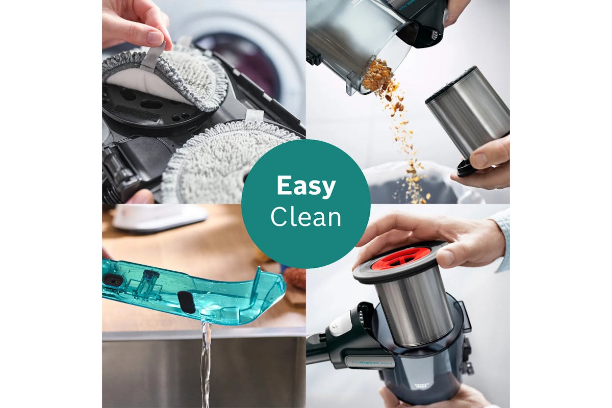 Bosch Rechargeable 2 in 1 Vacuum and Mop Unlimited 7 Aqua | White-11
