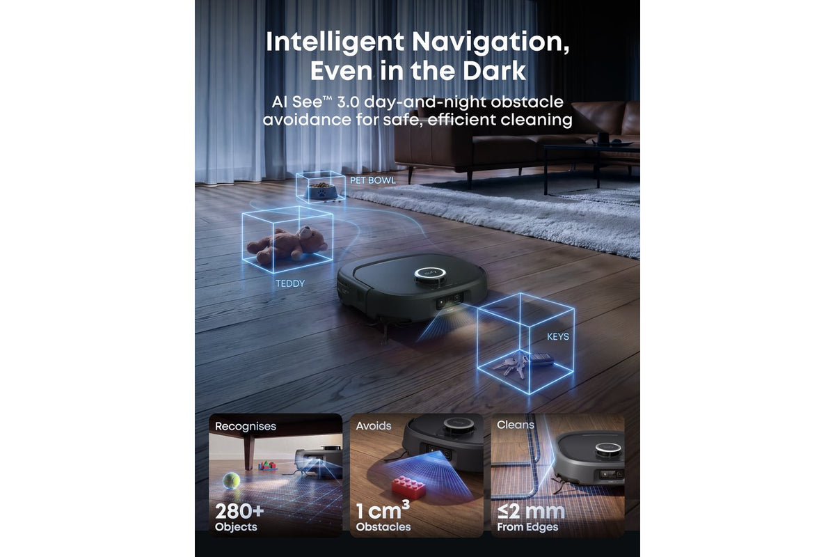 Eufy E35 Omni Robot Vacuum Cleaner With Mop | T210MV11-10