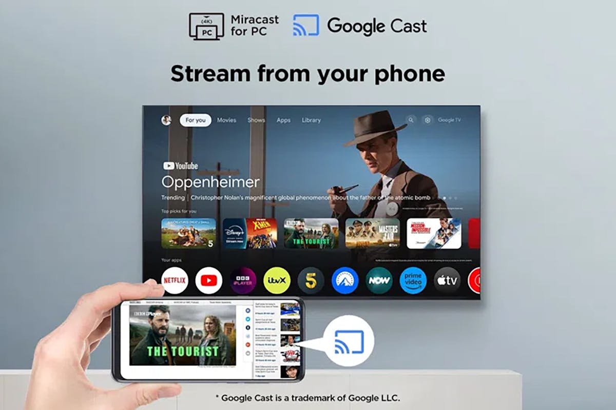 TCL 65'' Direct LED 4K HDR Smart TV 2025 | 65V6C-12
