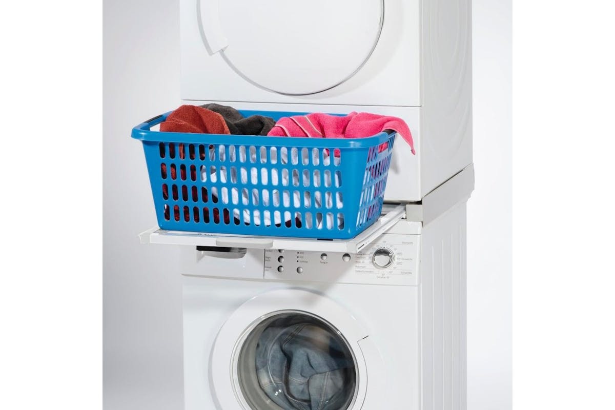Xavax Stacking Kit For Washing Machines Dryers | Integrated Laundry Maiden | Metal | 61 X 60 Cm-3