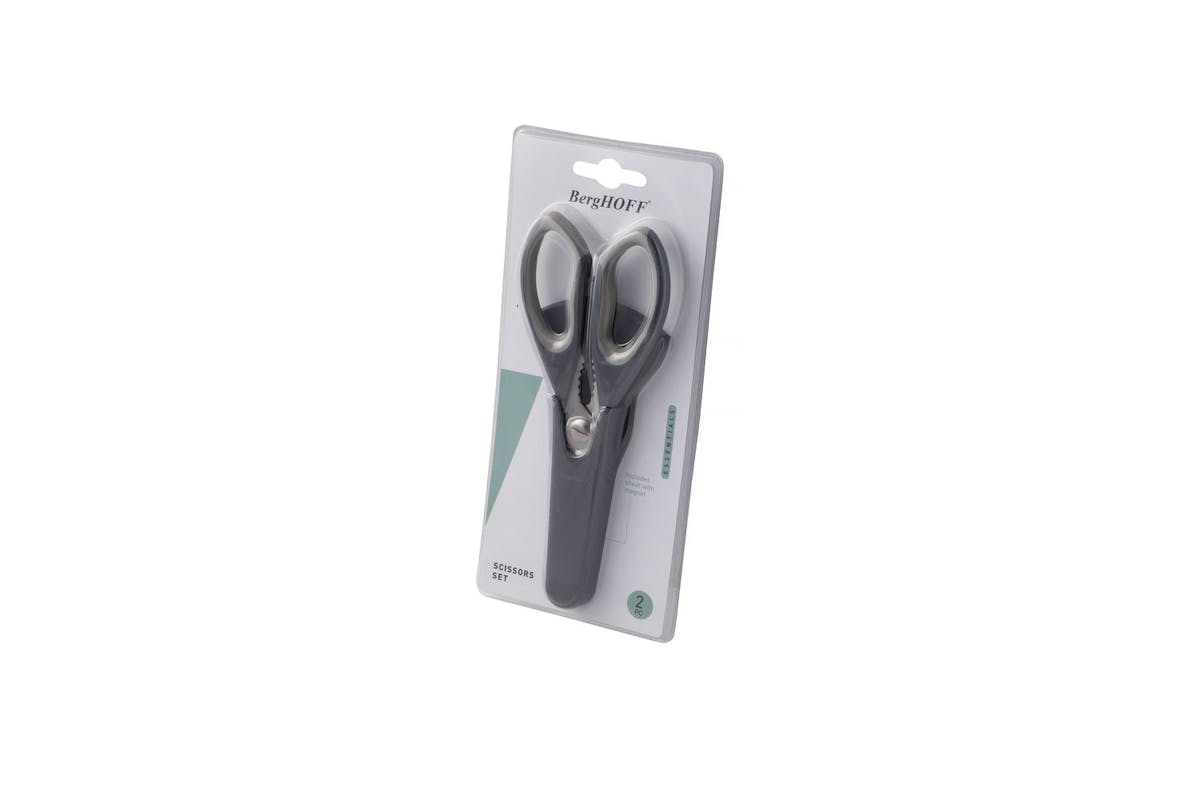 Berghoff Kitchen Scissors Set | Stainless Steel | Magnetic Cover | 2 Piece-5