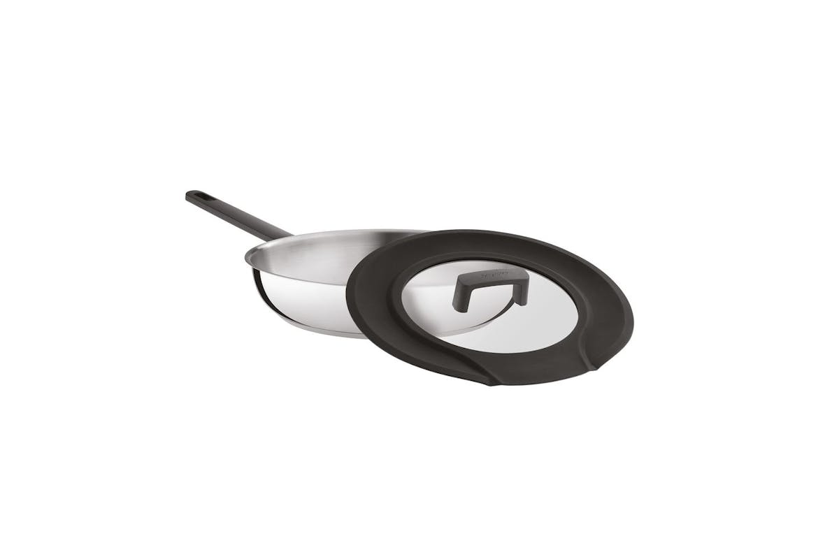 Berghoff Uqonic Downdraft Frying Pan Set | Stainless Steel | 24cm 28cm-4