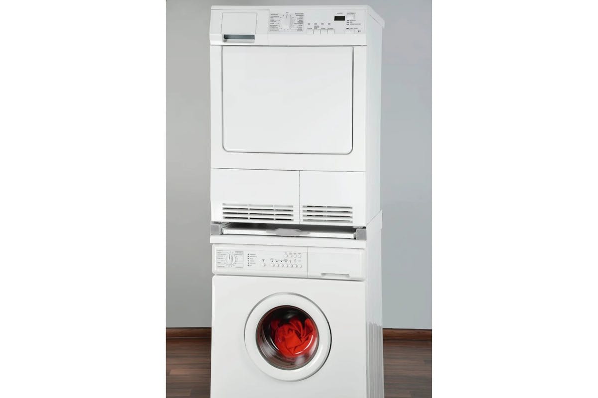 Xavax Intermediate Frame For Washing Machine And Dryer With Pull-out Shelf | Laundry Accessory | Metal | 60 X 55.5 Cm-7