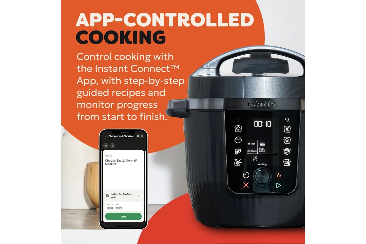 Instant Pot Pro 5.7L Multi-Cooker | 112-0300-01-UK | Black-6