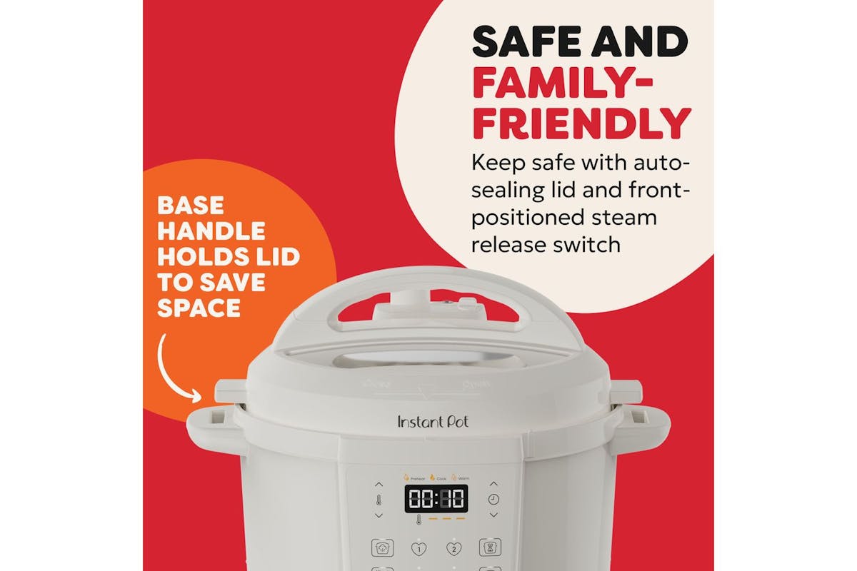 Instant Pot Classic 5.7L Multi-Cooker | 112-2020-01-UK | White-6
