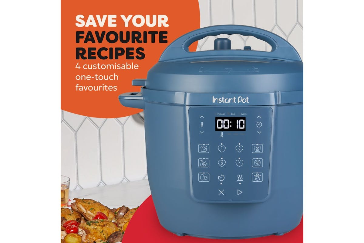 Instant Pot Classic 6L Multicooker | 112-2030-01-UKEU | Daydream Blue-5