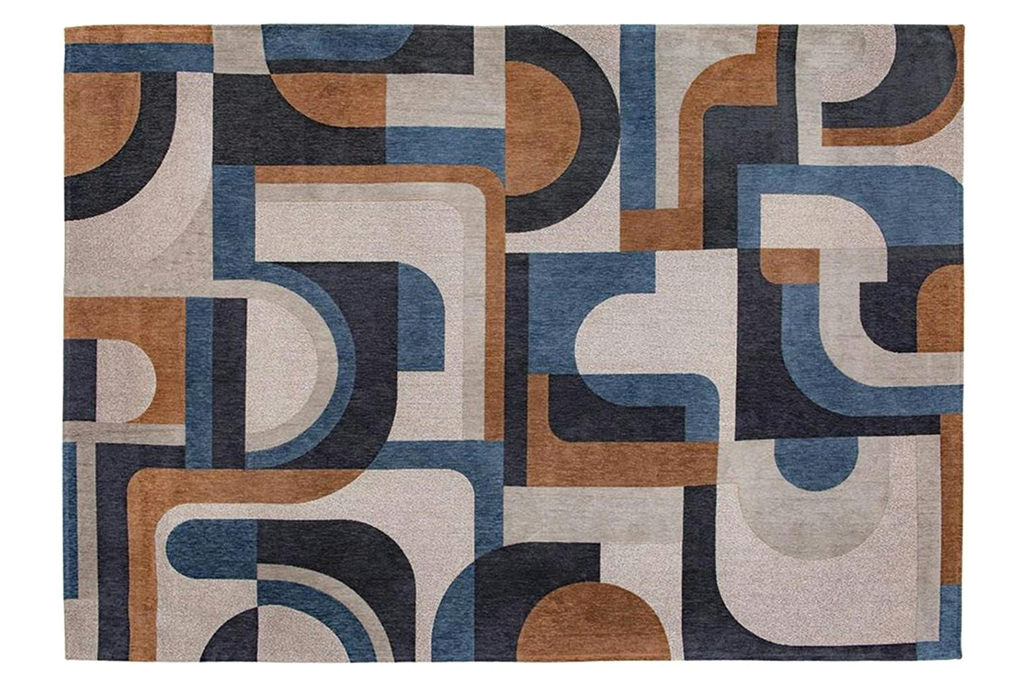 Louis De Poortere | Module Eco Rug | Camel Blue | 280 x 390 cm