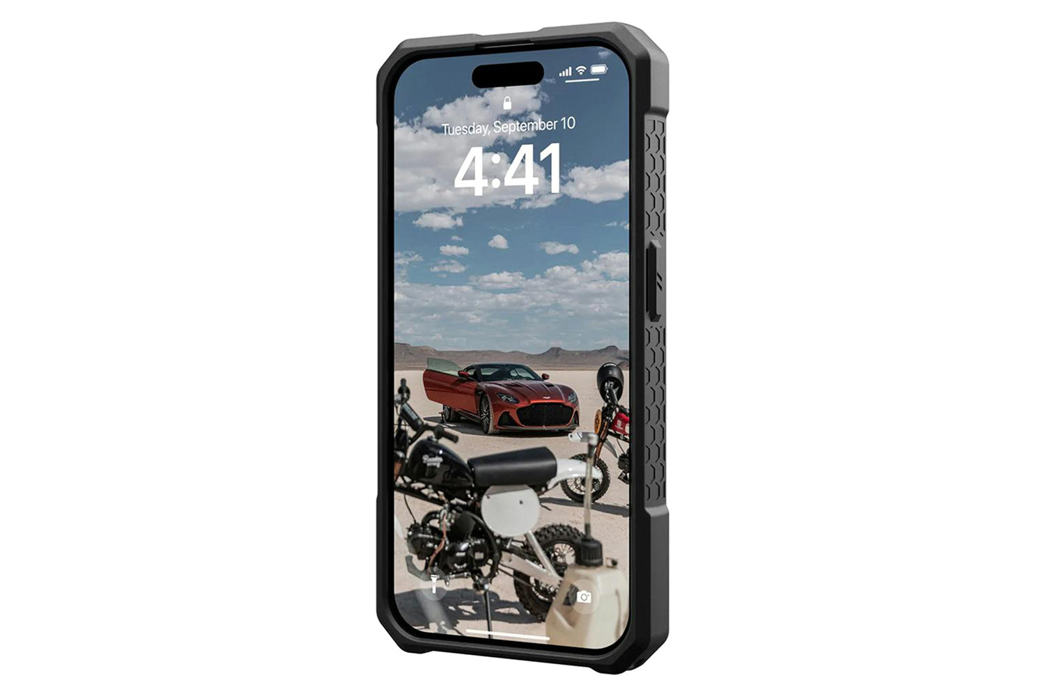 UAG Monarch Pro for Magsafe iPhone 15 Pro Case | Carbon Fiber-6