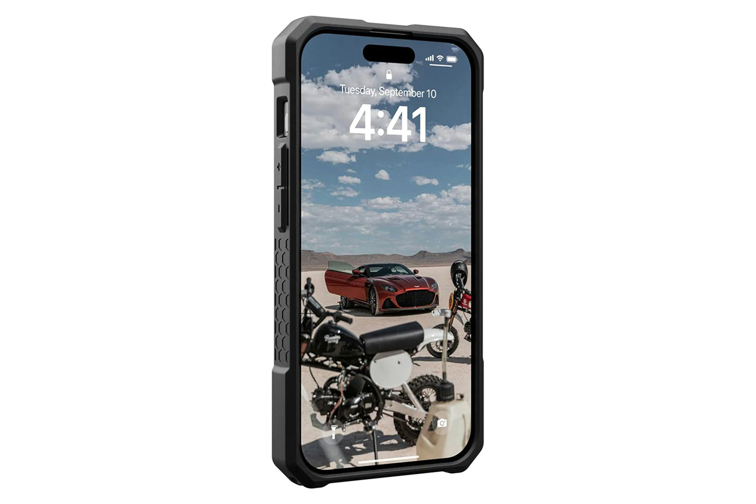UAG Monarch Pro for Magsafe iPhone 15 Pro Case | Carbon Fiber-7