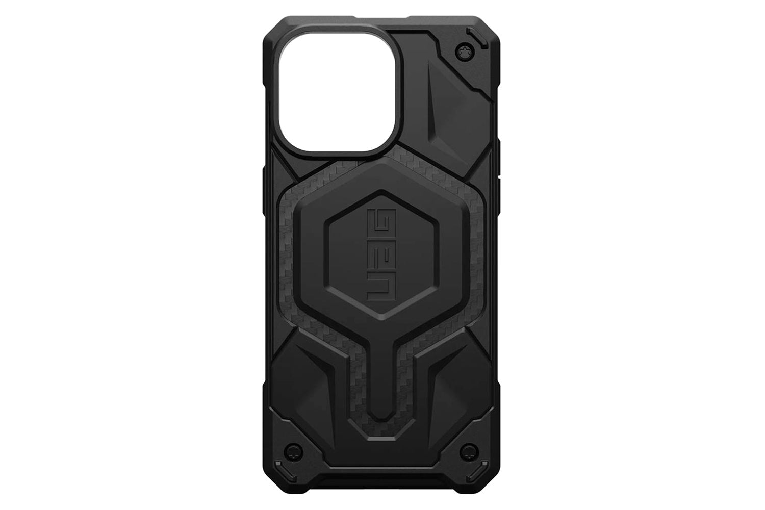 UAG Monarch Pro for Magsafe iPhone 15 Pro Max Case | Carbon Fiber-9