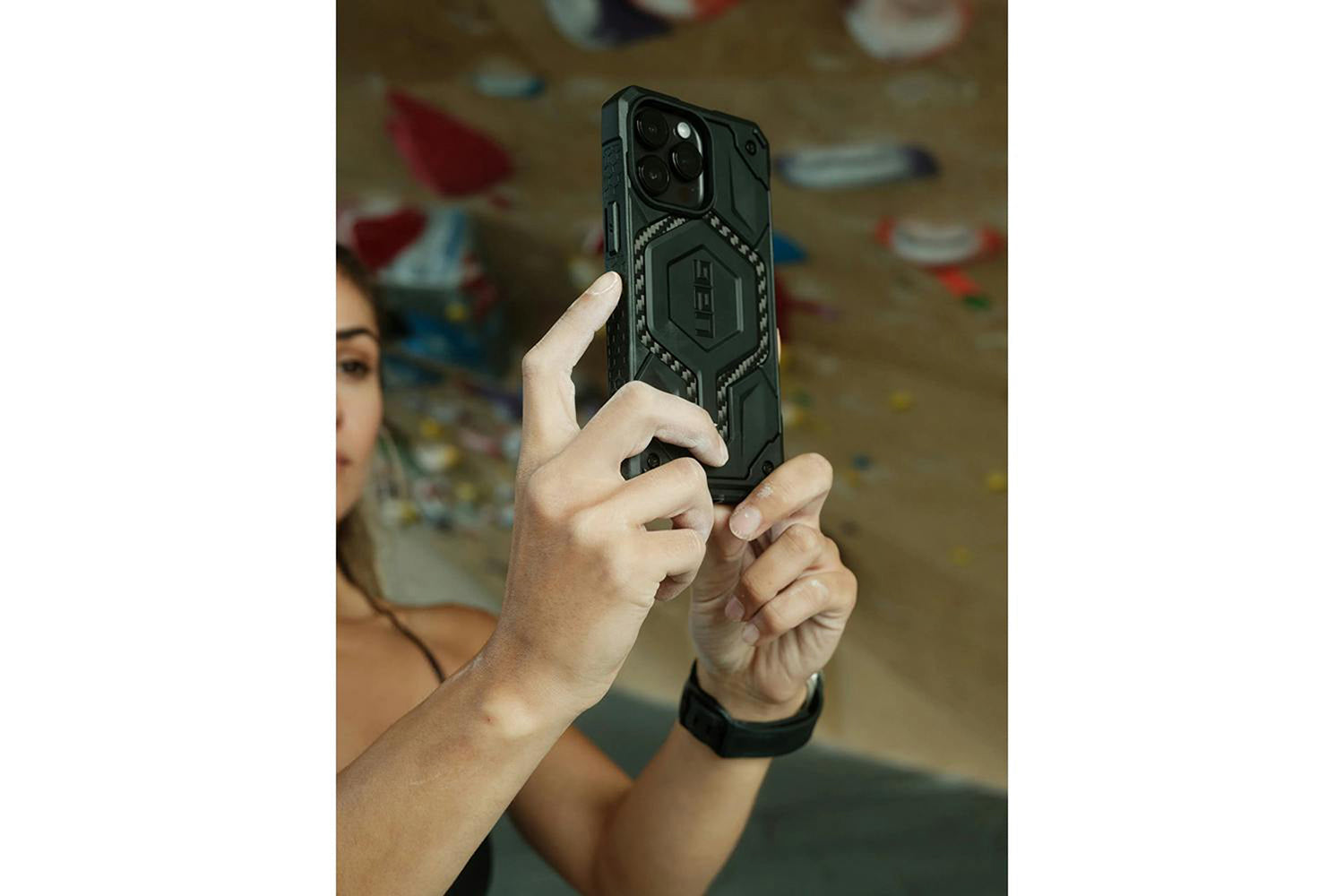 UAG Monarch Pro for Magsafe iPhone 15 Pro Max Case | Mallard-12