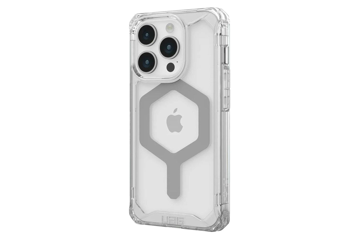 UAG Plyo for Magsafe iPhone 15 Pro Case | Ice/Silver-7
