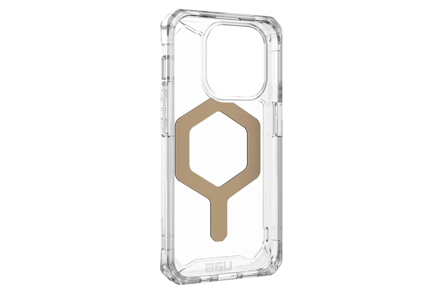 UAG Plyo for Magsafe iPhone 15 Pro Case | Ice/Gold-10