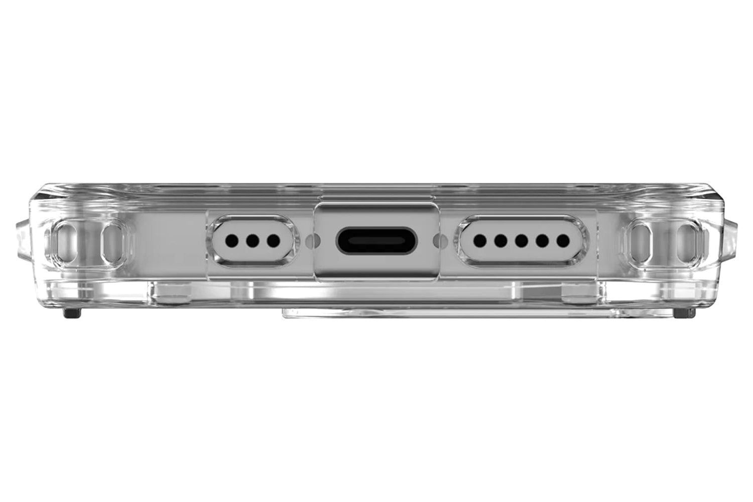 UAG Plyo for Magsafe iPhone 15 Pro Case | Ice/Gold-8