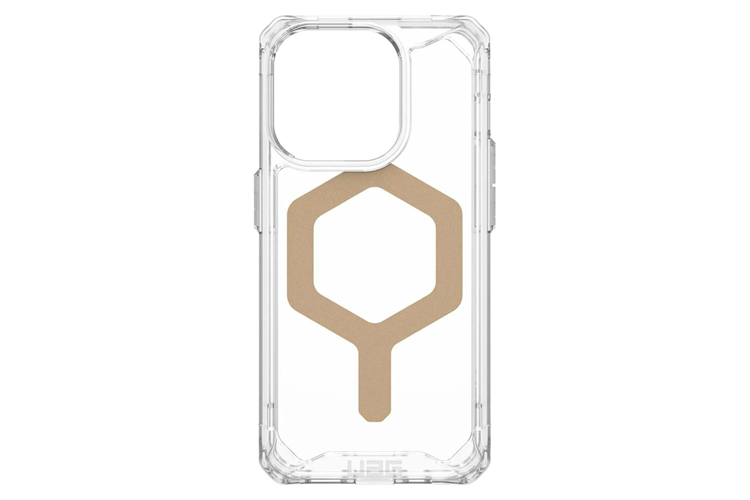 UAG Plyo for Magsafe iPhone 15 Pro Case | Ice/Gold-9