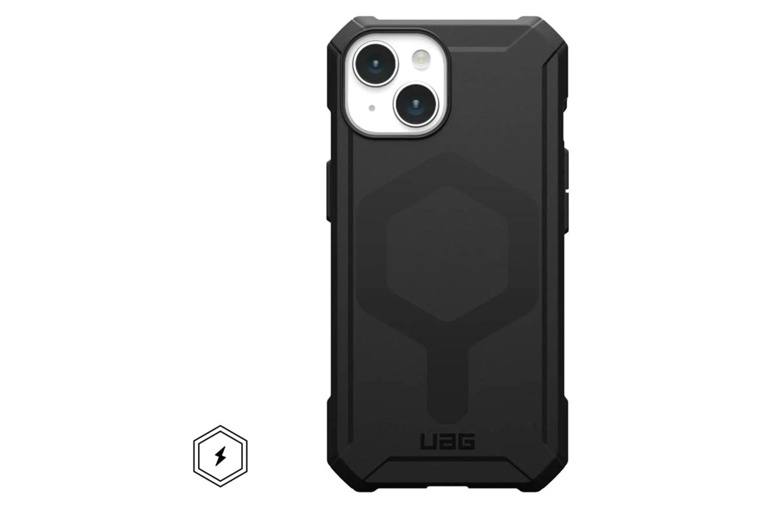 UAG Essential Armor for MagSafe iphone 15 Case | Black