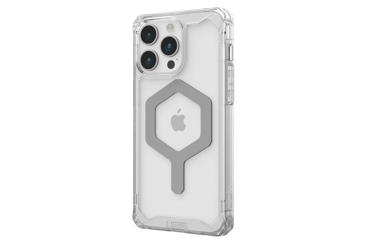 UAG Plyo for Magsafe Iphone 15 Pro Max Case | Silver-2