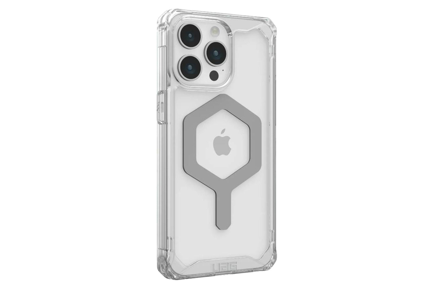 UAG Plyo for Magsafe Iphone 15 Pro Max Case | Silver-4