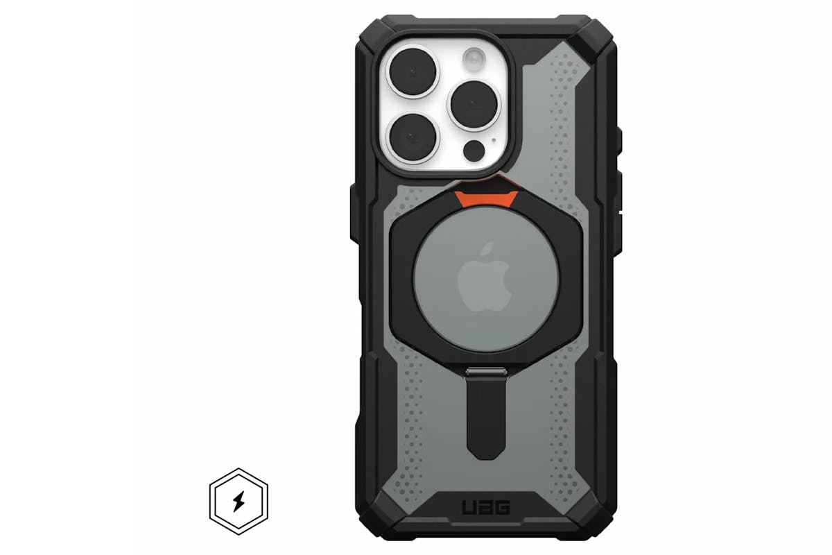UAG Plasma XTE iPhone 16 Pro MagSafe Case | Black/Orange
