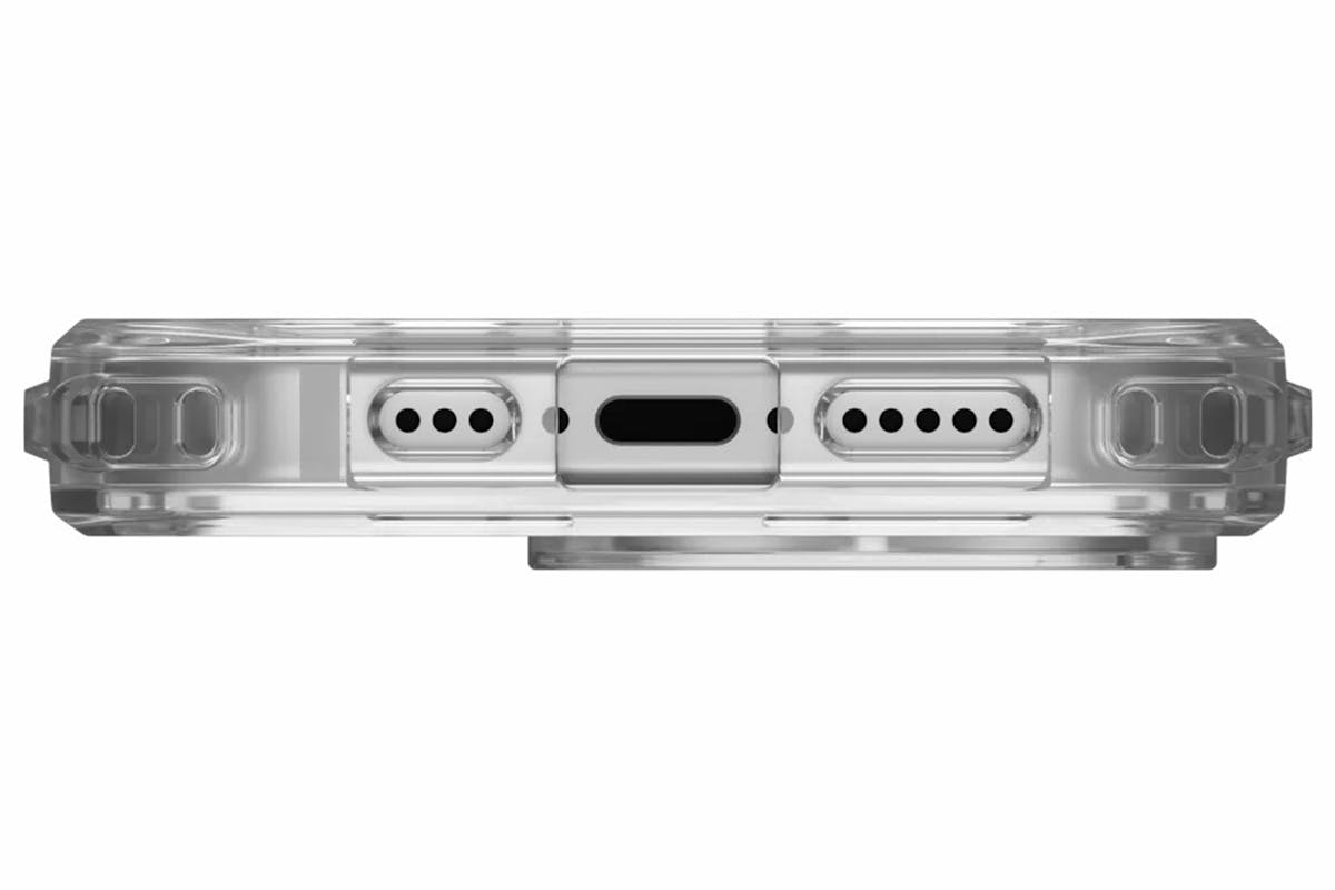 UAG Plyo Series iPhone 16 Pro MagSafe Case | Ice White-5