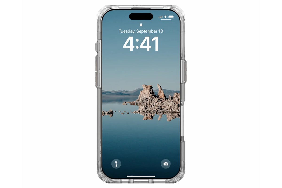 UAG Plyo iPhone 16 Pro MagSafe Case | Ice/Gold-2