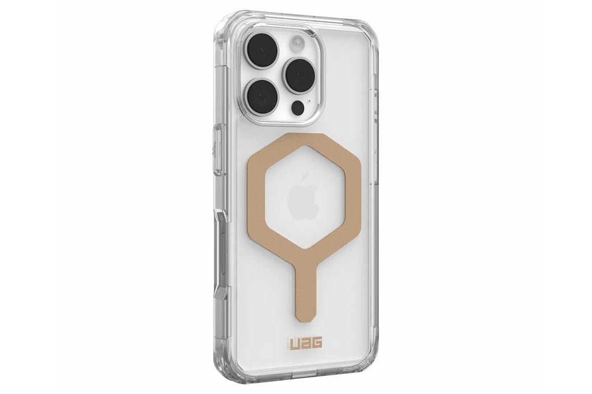 UAG Plyo iPhone 16 Pro MagSafe Case | Ice/Gold-4