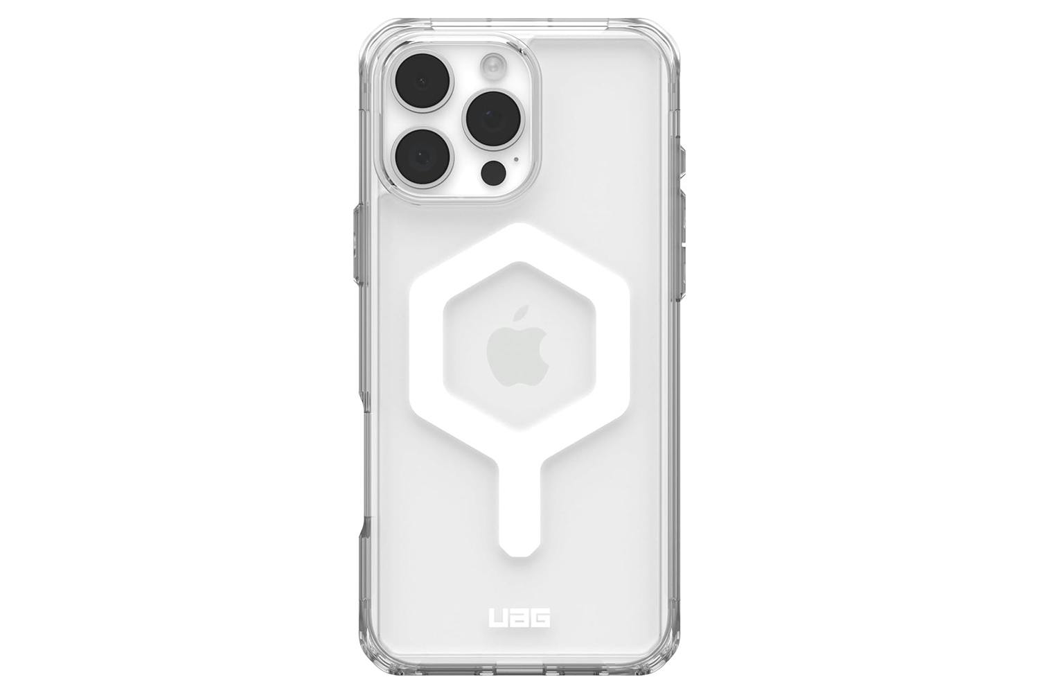 UAG iPhone 16 Pro Max Plyo Magsafe Case | Ice White-3
