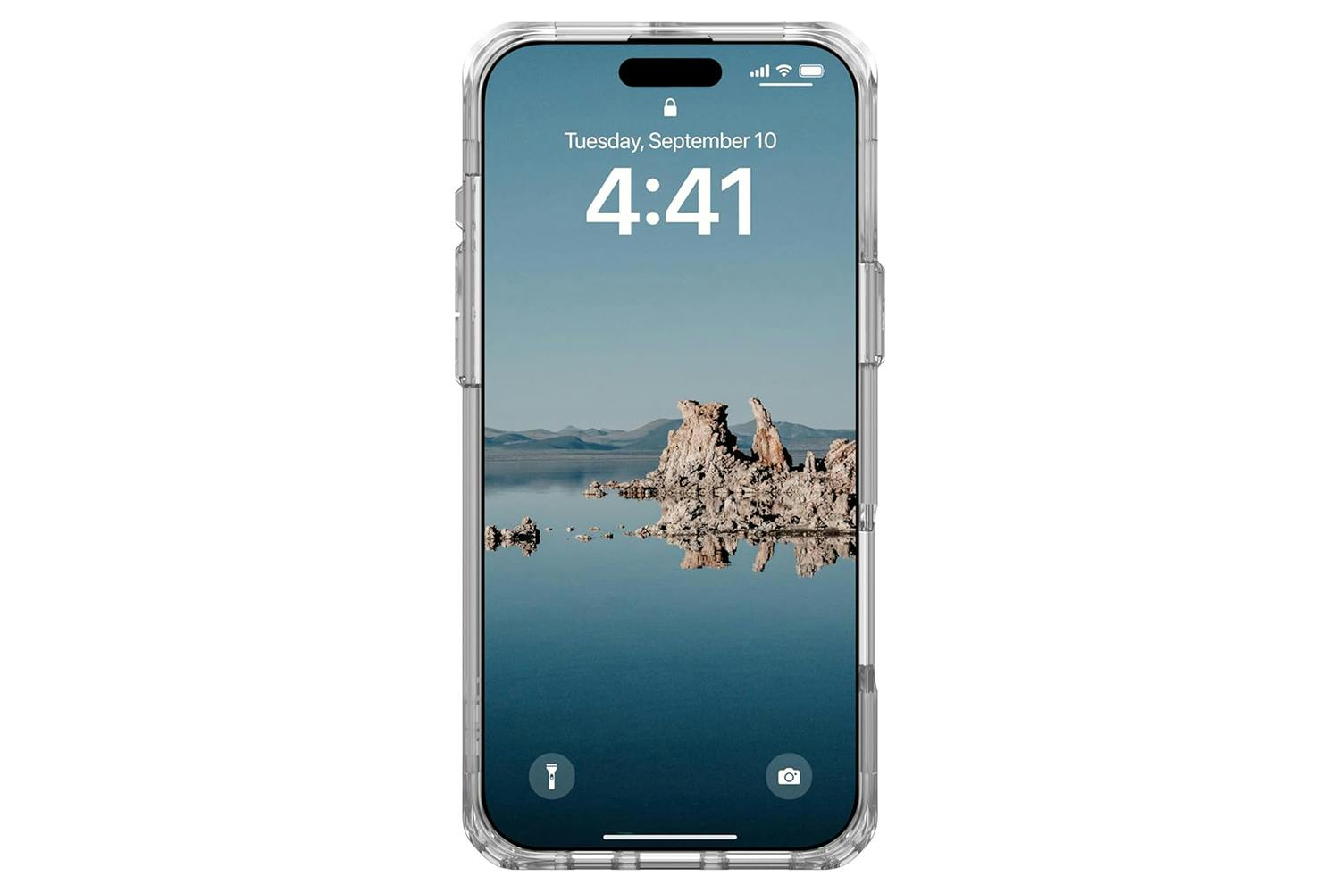 UAG iPhone 16 Pro Max Plyo Magsafe Case | Ice White-5