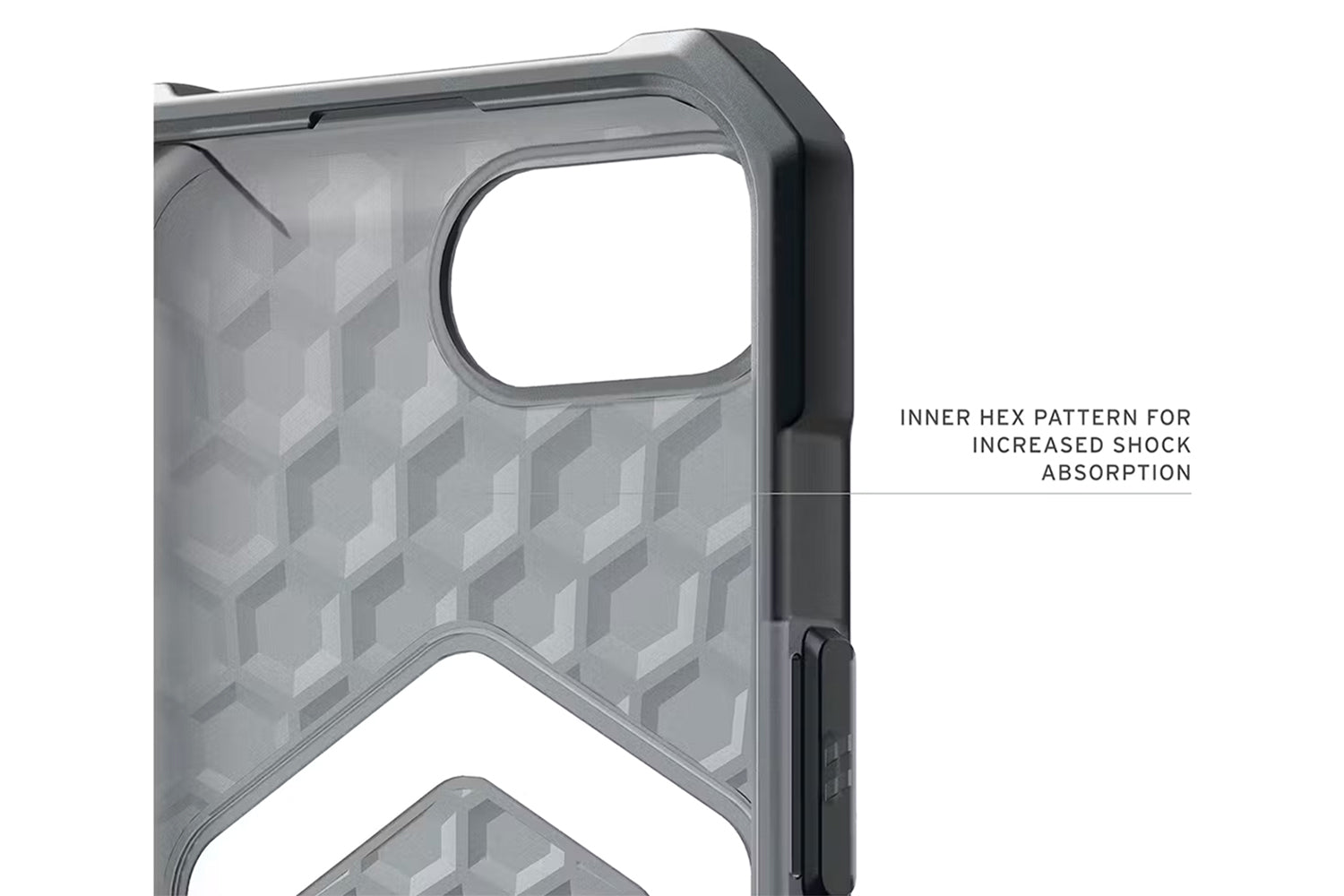 UAG Essential Armor for Magsafe iPhone 16e Case | Ash-8