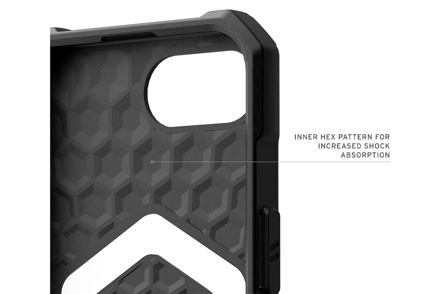 UAG Essential Armor for Magsafe iPhone 16e Case | Black-8