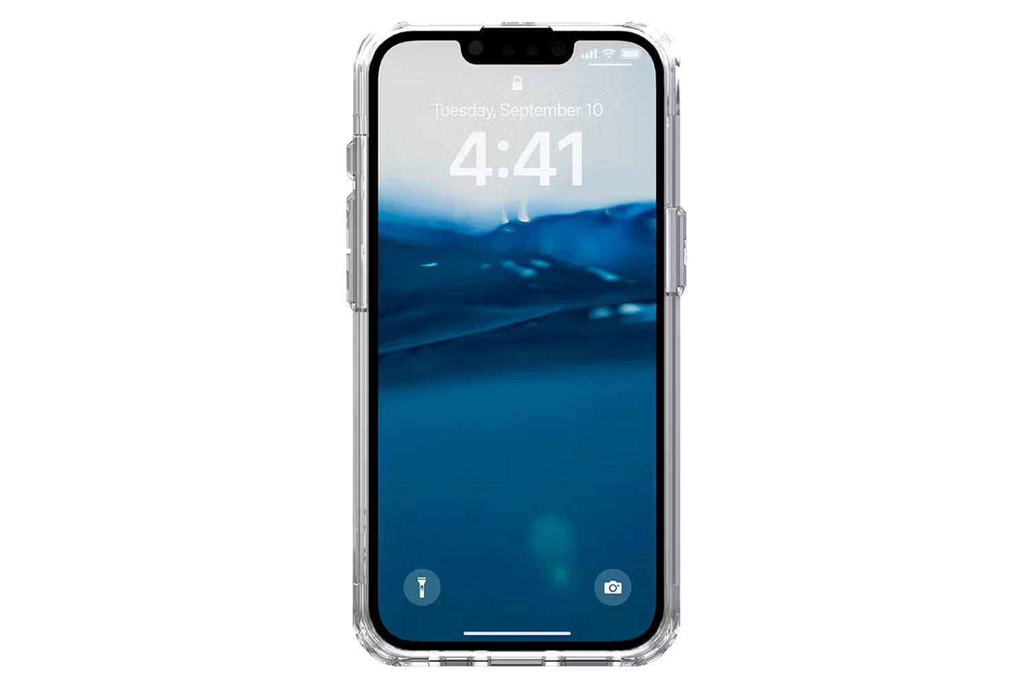 UAG Plyo for Magsafe iPhone 16e Case | Ice/White-2
