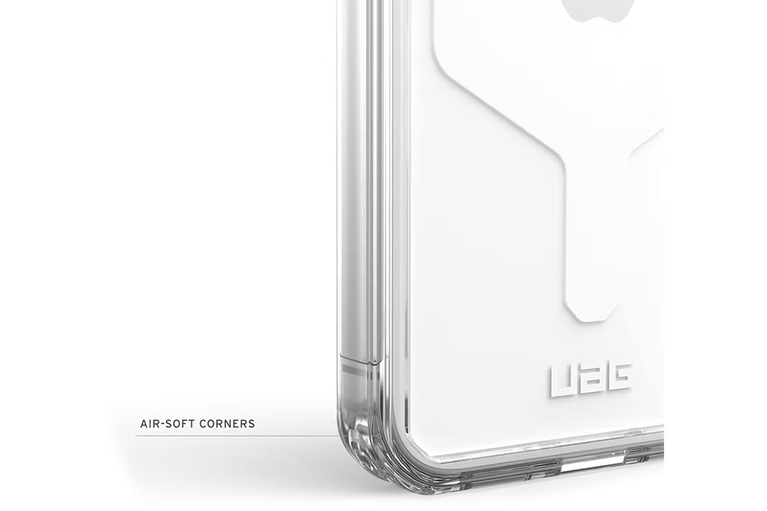 UAG Plyo for Magsafe iPhone 16e Case | Ice/White-6