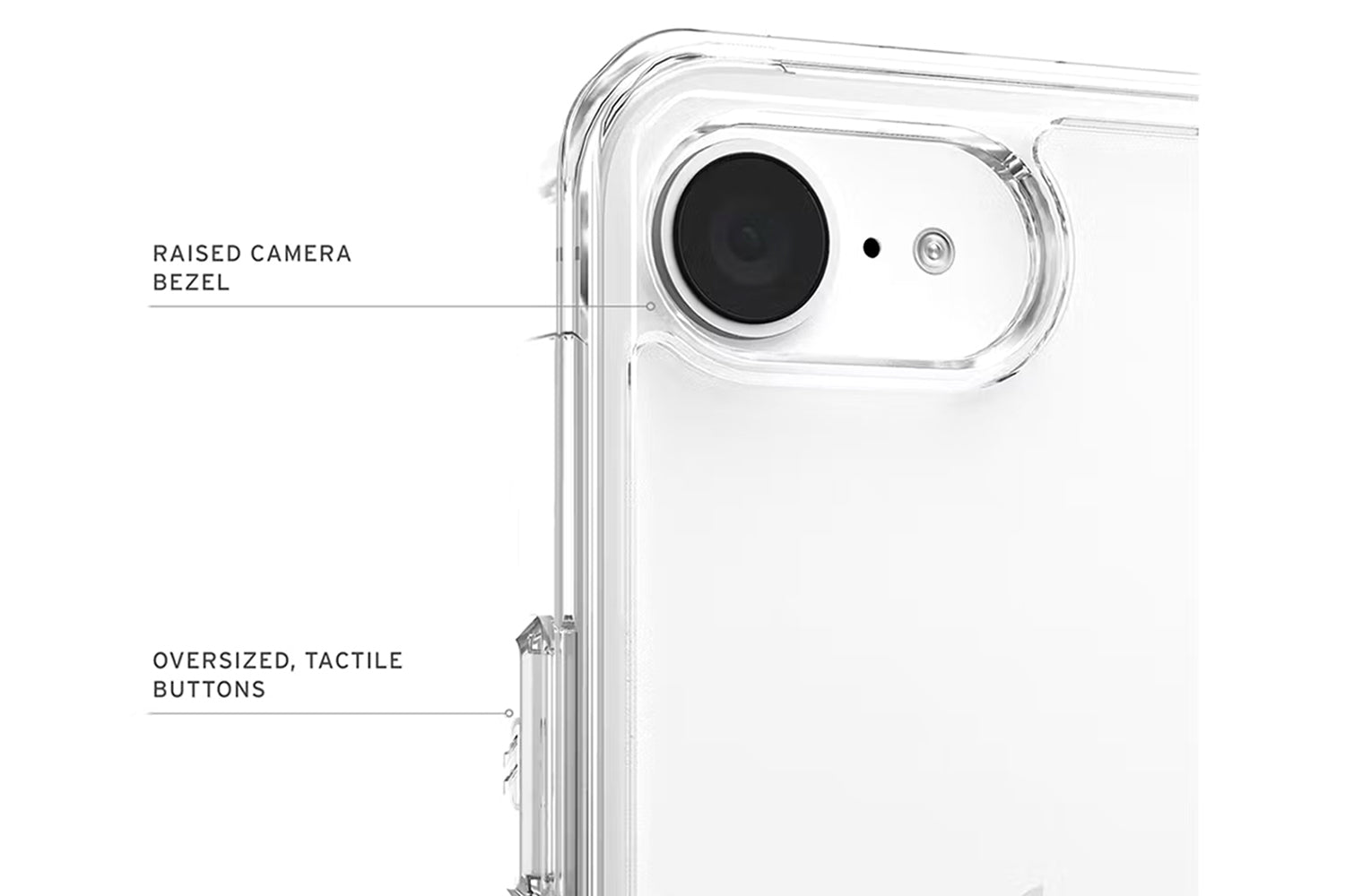 UAG Plyo for iPhone 16e Case | Ice-4