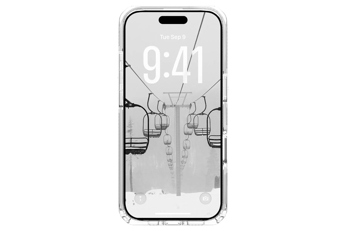 UAG Plyo iPhone 17 Case | Ice/White-2