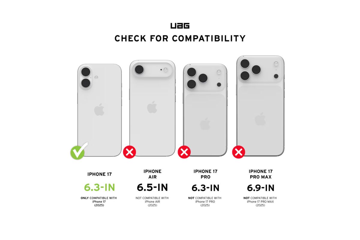 UAG Dot iPhone 17 Case | Lilac-3