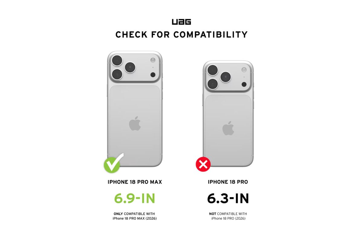 UAG Scout Clear iPhone 18 Pro Max Case | Ice/White-3