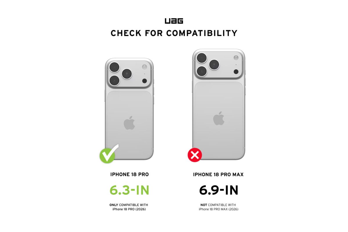 UAG Scout Clear iPhone 18 Pro Case | Ice/White-3