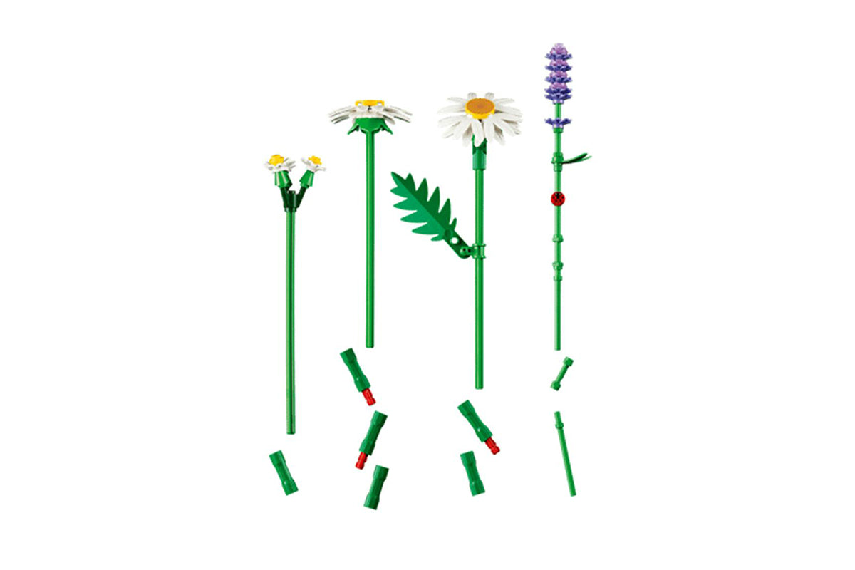 Lego Botanicals Daisies Building Toys Set-6