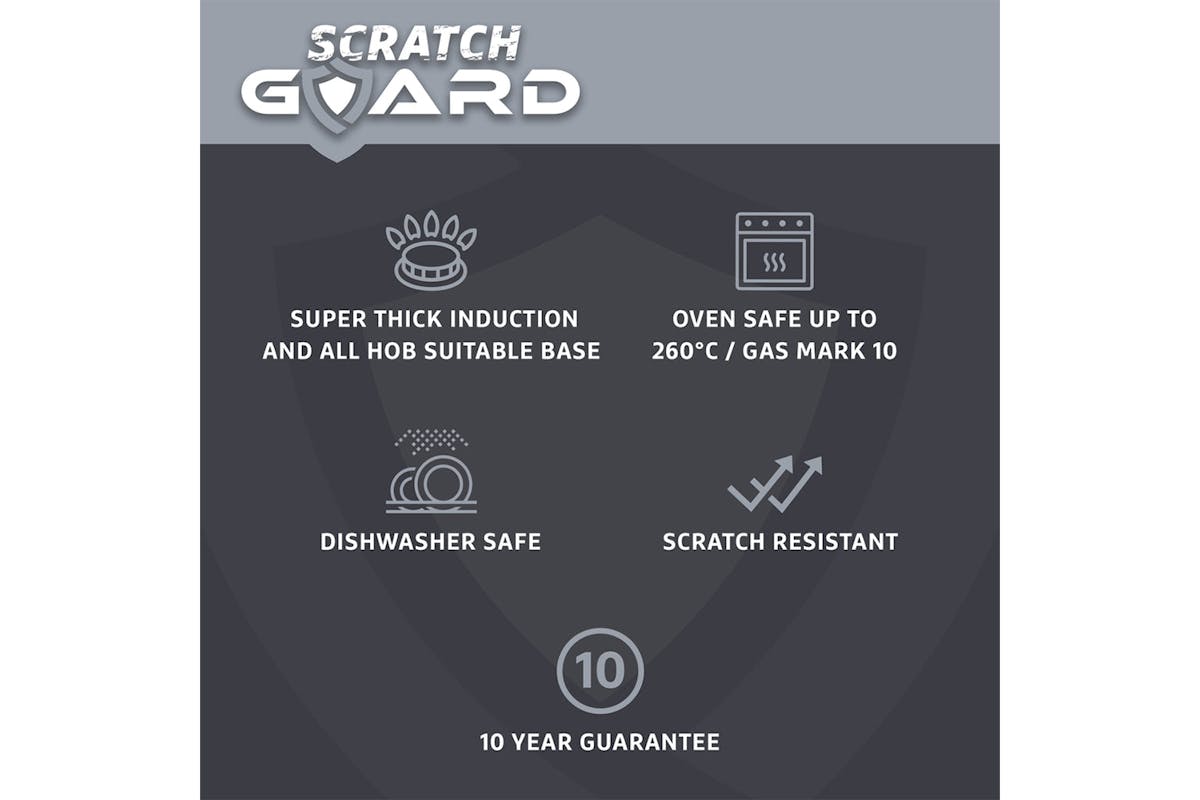 Prestige Scratch Guard Non Stick Saucepan Set | 3 Piece-3