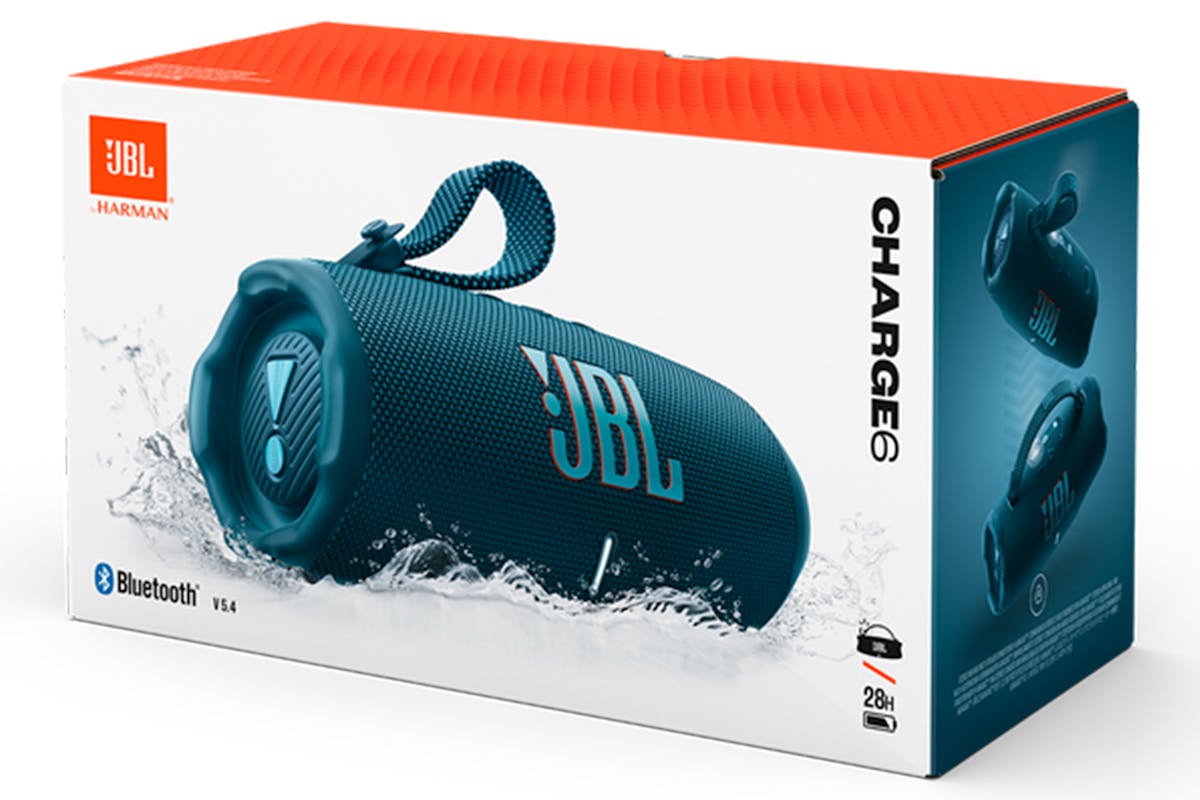 JBL Charge 6 Portable Bluetooth Speaker | Blue-11