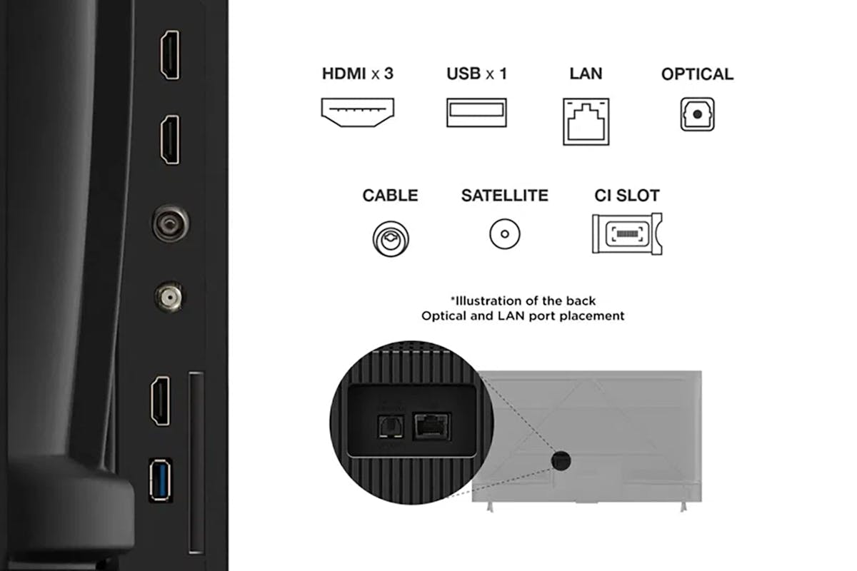 TCL 65'' Direct LED 4K HDR Smart TV 2025 | 65V6C-13