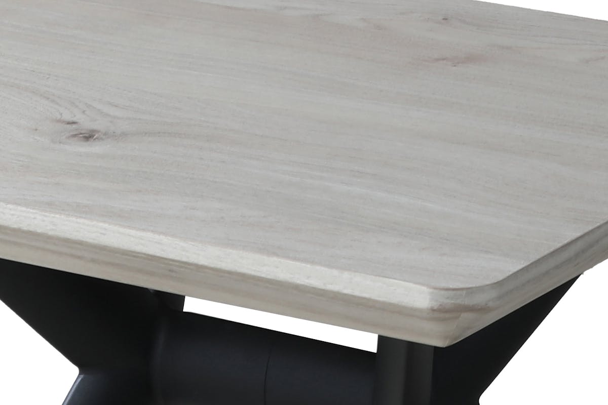 Rimini Lamp Table | Oak/Dark Grey-3