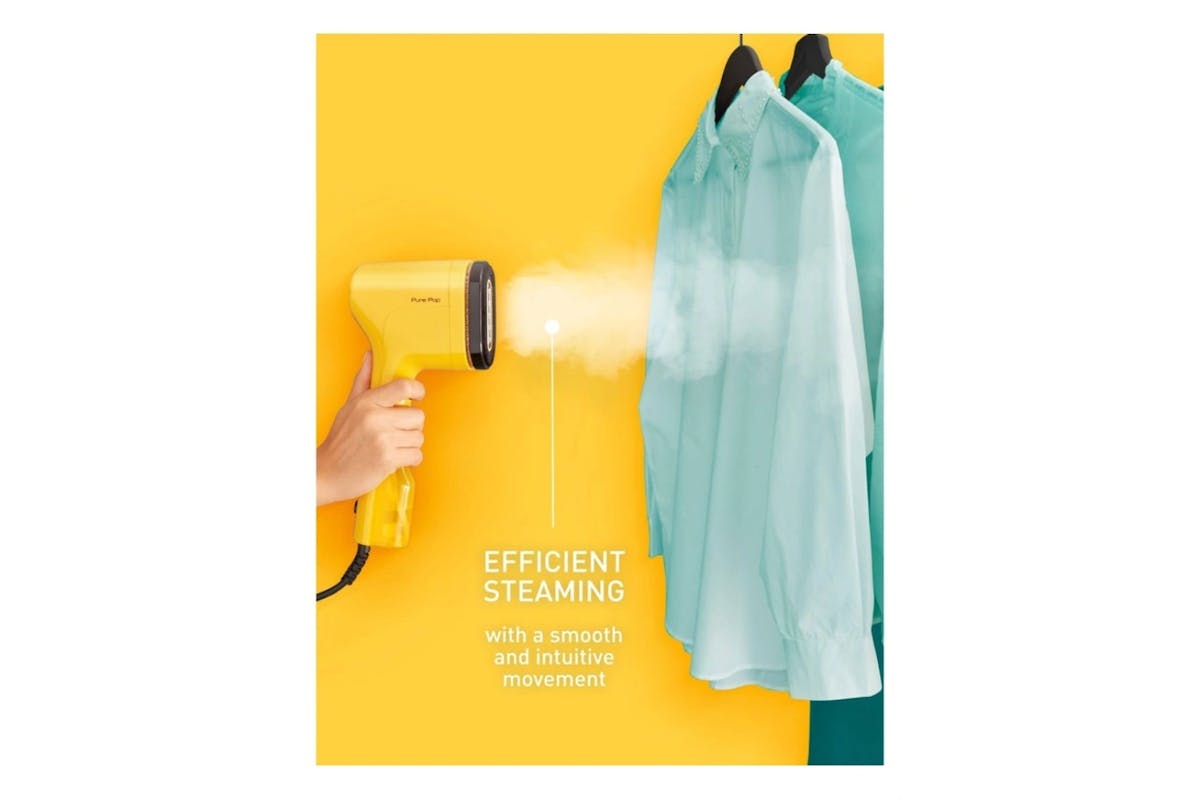 Tefal 1300W Handheld Garment Steamer | DT2026G0 | Sunshine Yellow-3