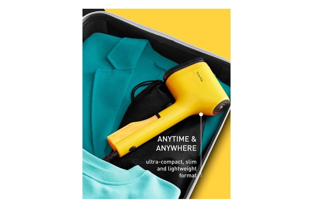 Tefal 1300W Handheld Garment Steamer | DT2026G0 | Sunshine Yellow-5